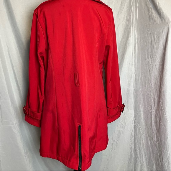 Bright Red Autumn or Spring Jacket - Picture 2 of 5